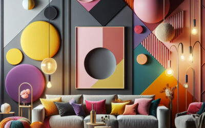 Colori da sogno: abbinamenti audaci per il living