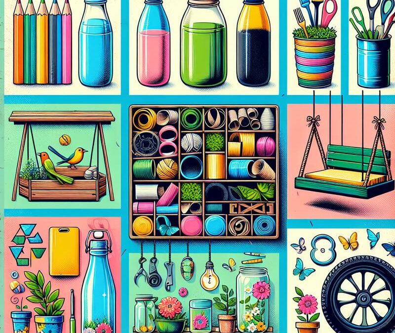 Riciclo creativo: 7 idee facili per non sprecare niente