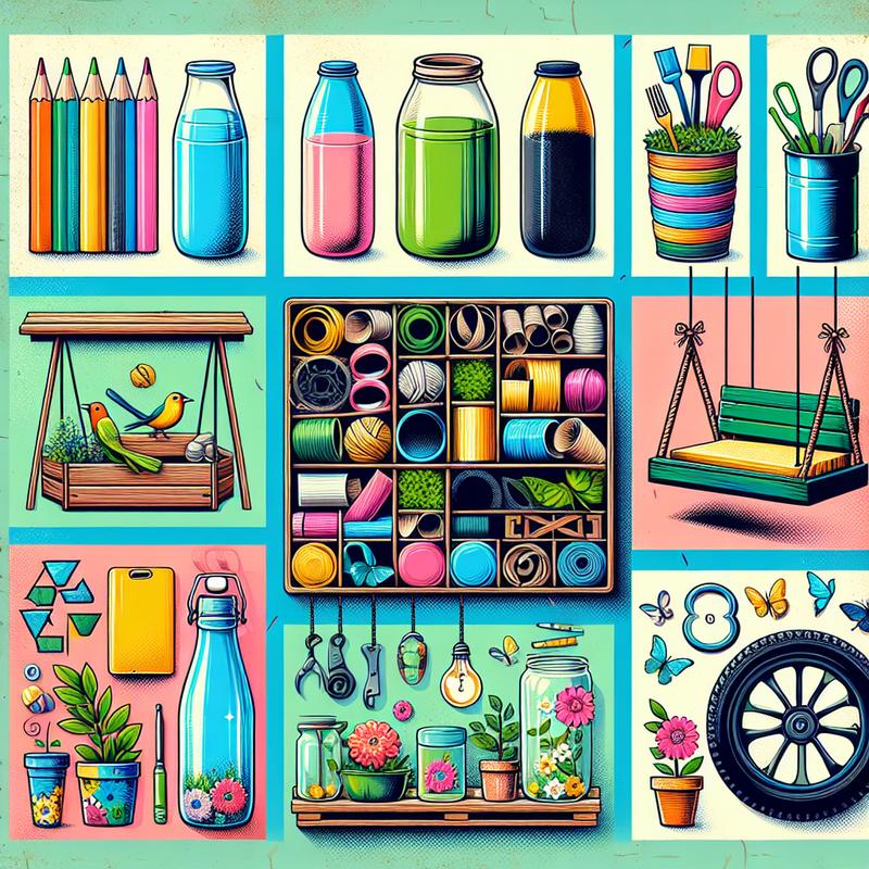 Riciclo creativo: 7 idee facili per non sprecare niente