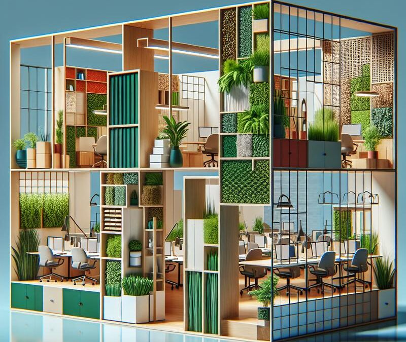 Pareti divisorie per open space: le soluzioni più creative