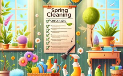 Le pulizie di primavera: check-list e trucchi indispensabili