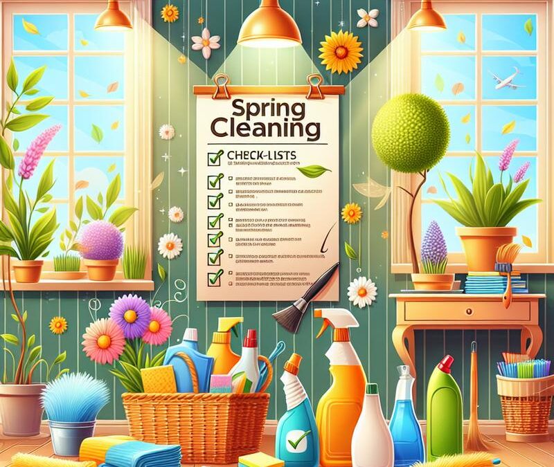 Le pulizie di primavera: check-list e trucchi indispensabili