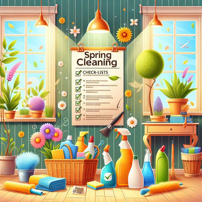 Le pulizie di primavera: check-list e trucchi indispensabili