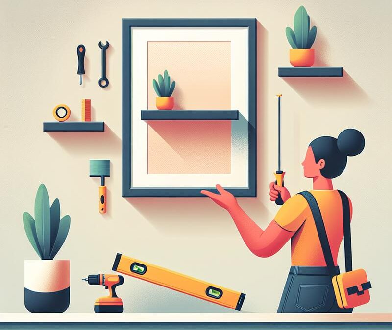 Come installare una mensola senza forare il muro