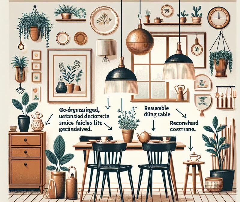 Zona pranzo: idee low cost per personalizzarla