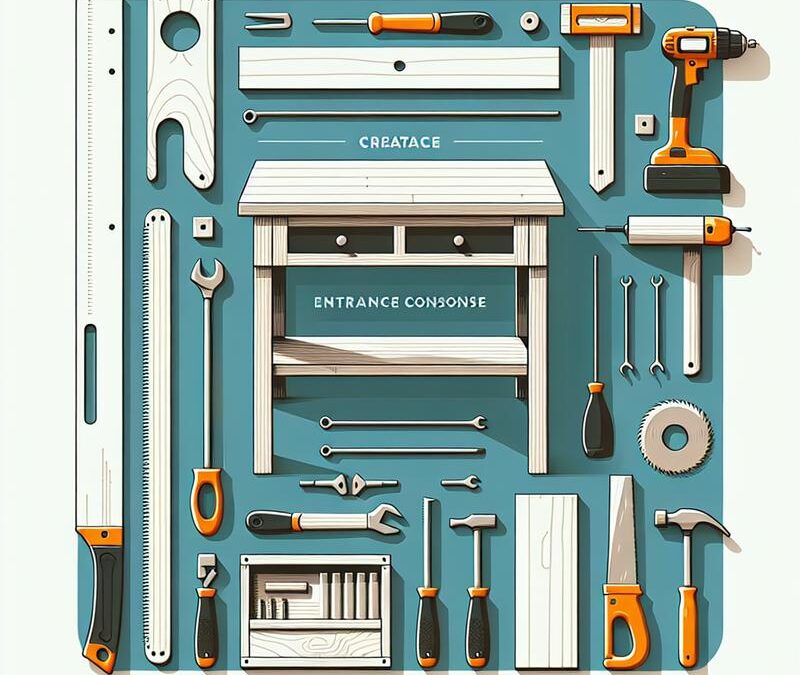 Consolle d’ingresso: costruisci la tua con pochi attrezzi