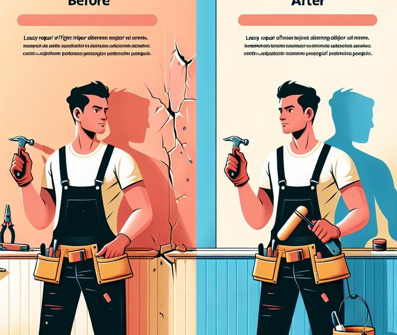 Riparare piccoli danni alle pareti in modo semplice