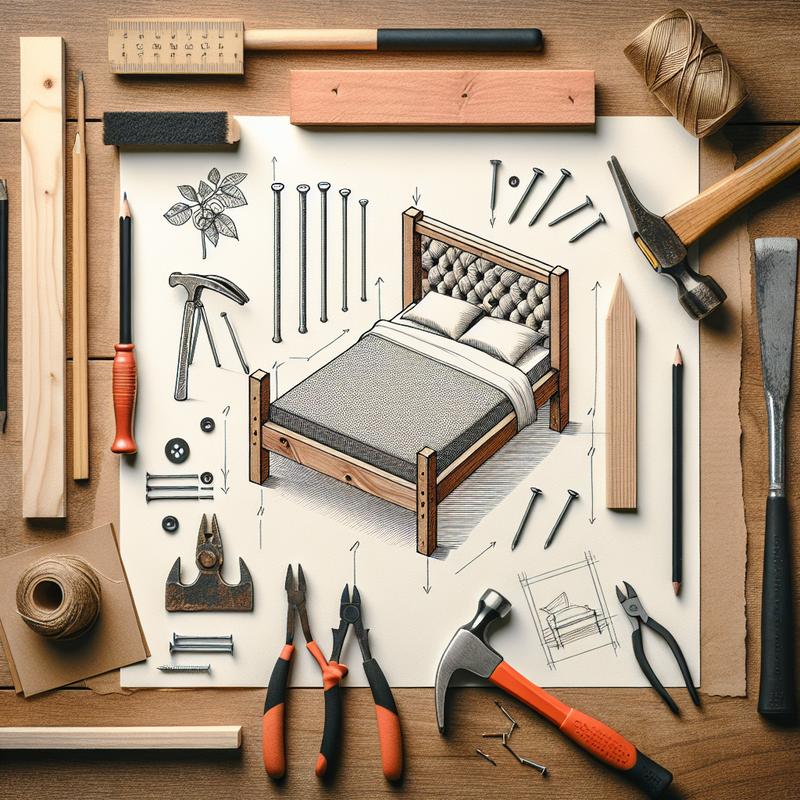 Costruire una testiera letto originale con materiali semplici