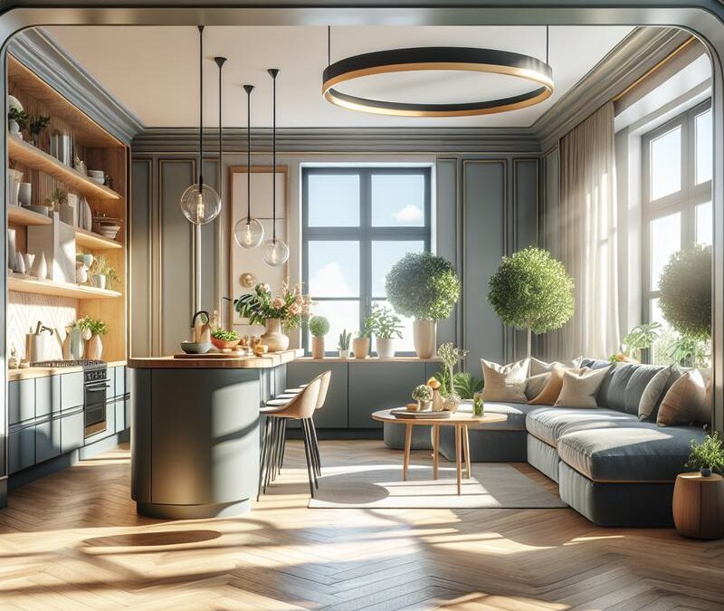 Cucina a vista: progetti per integrare zona living