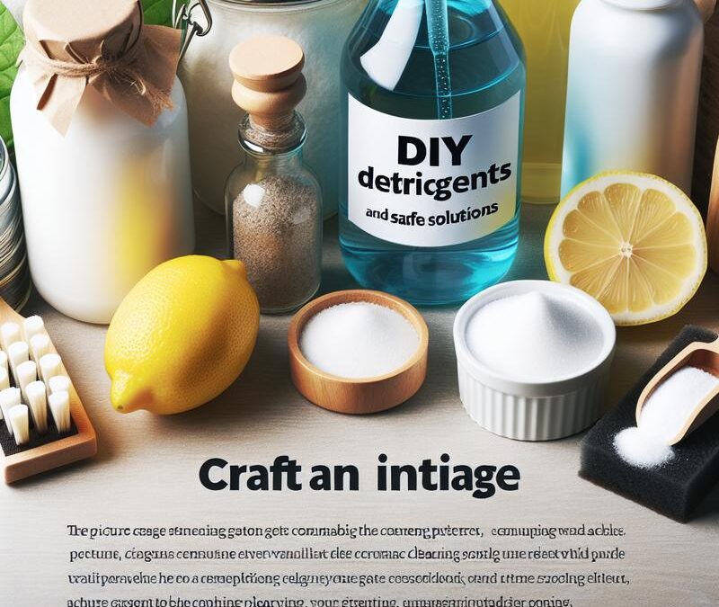 Detergenti fai da te: soluzioni economiche e sicure