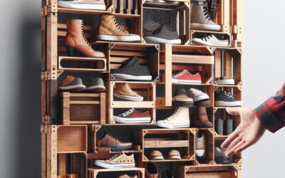 Costruire una scarpiera su misura con riciclo creativo