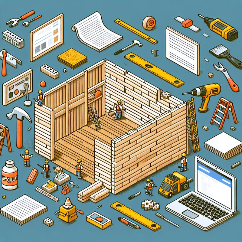 parete-attrezzata-fai-da-te Come costruire una parete attrezzata low cost